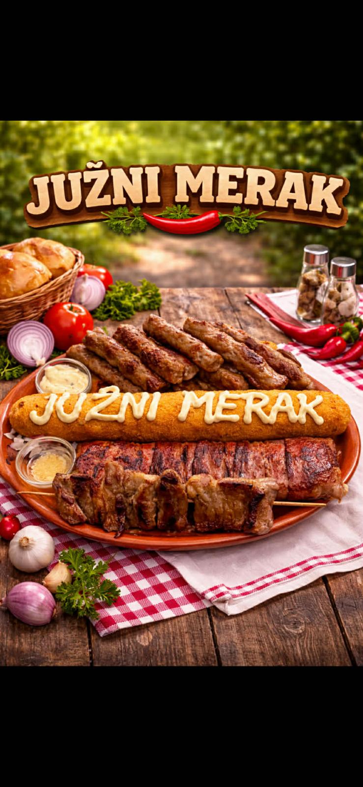 Merak daška, promotivna fotografija restorana